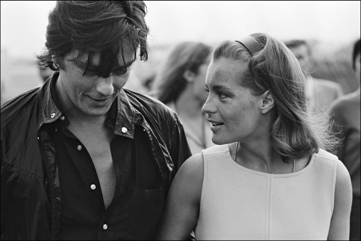 Alain Delon y Romy Schneider, una relación aciaga para la actriz.