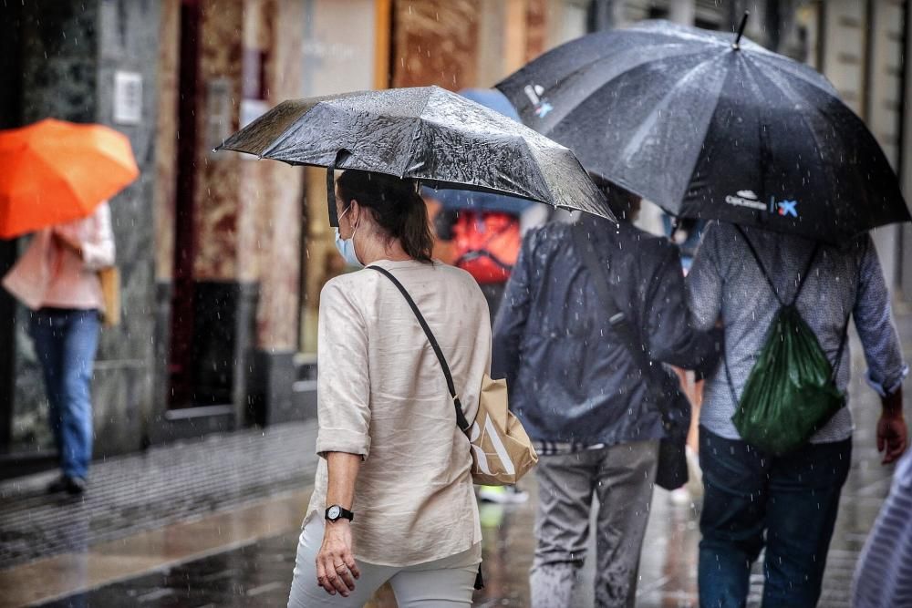 Lluvias en Tenerife