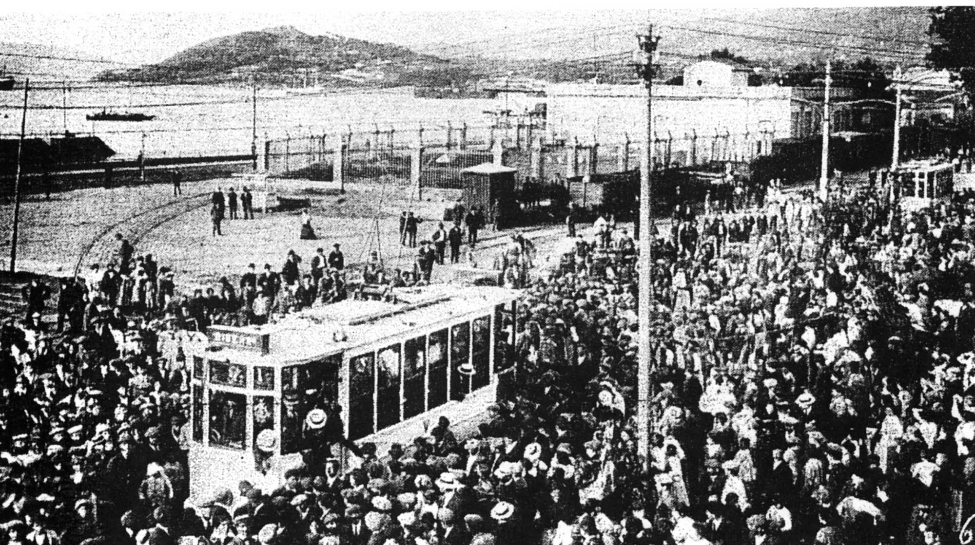 El Vigo que quizá nunca conociste Los tranvías, el primer transporte metropolitano