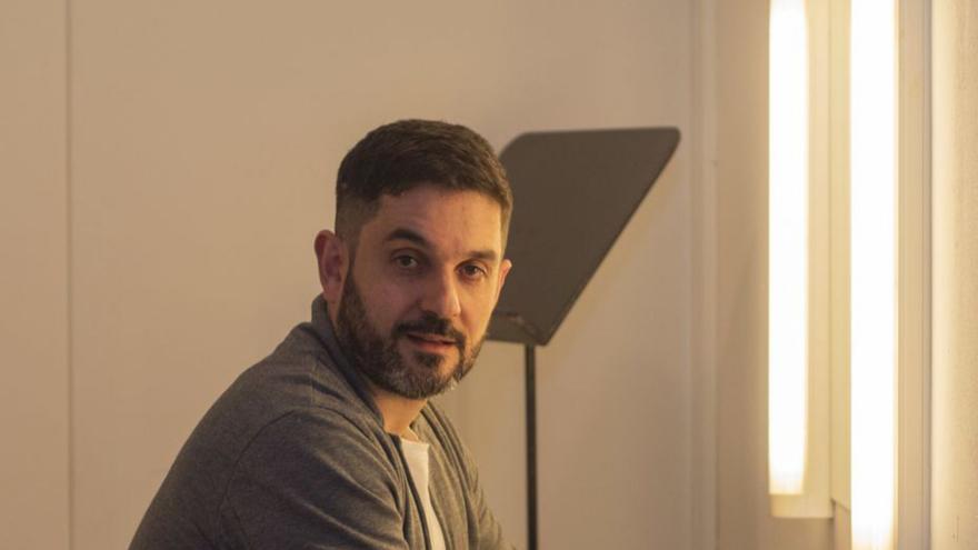 Fernando Buide, en el Palacio de la Ópera. | Casteleiro/Roller Agencia