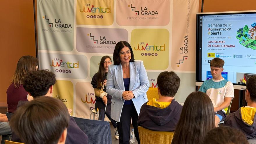 Vivienda, inseguridad y transporte: estudiantes de Las Palmas de Gran Canaria trasladan sus inquietudes a la alcaldesa