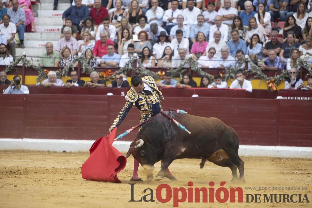 Cuarta corrida en la Feria Taurina de Murcia (Castella, Manzanares y Ureña)