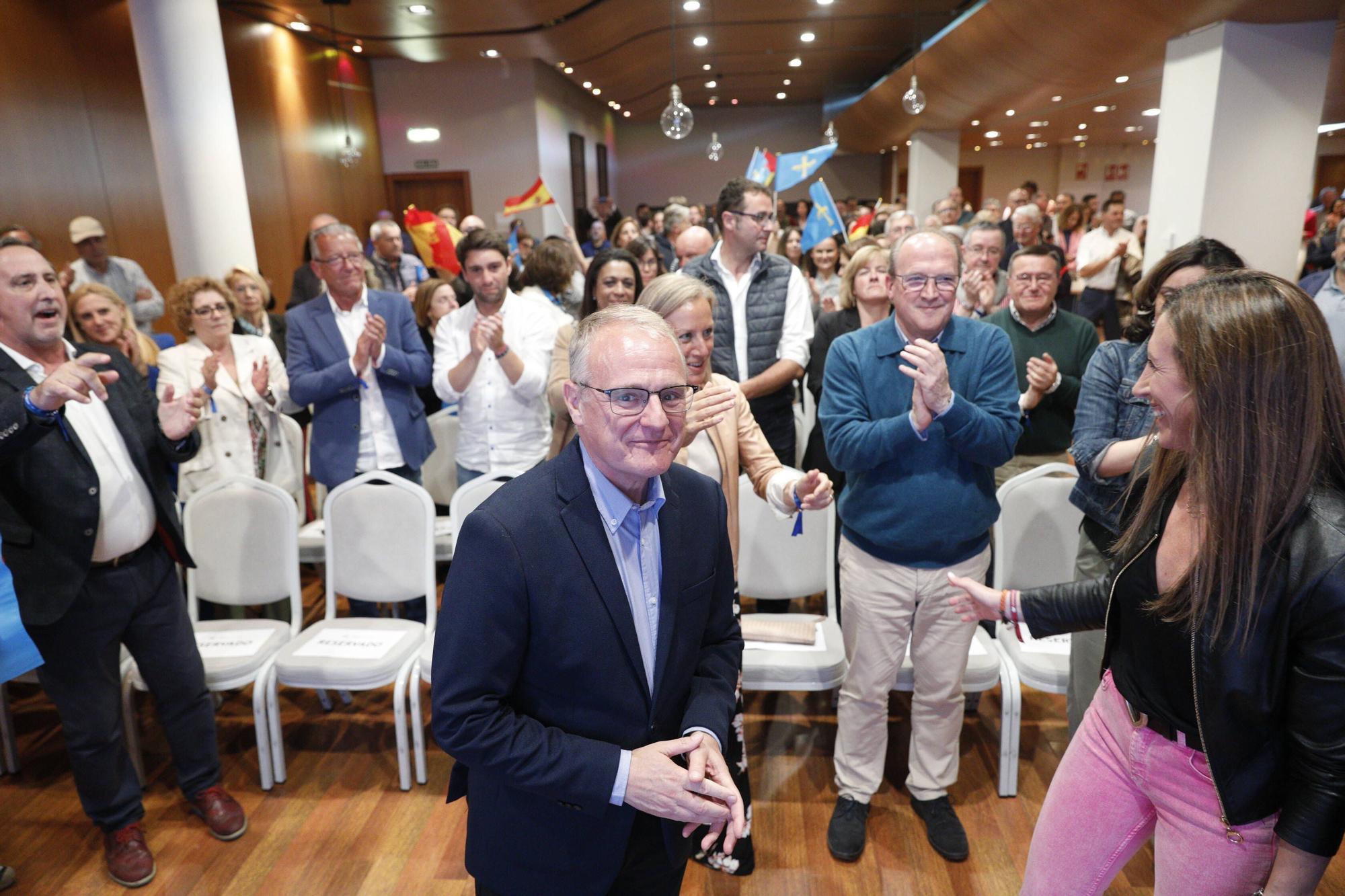 El cierre de campaña del PP en Gijón, en imágenes