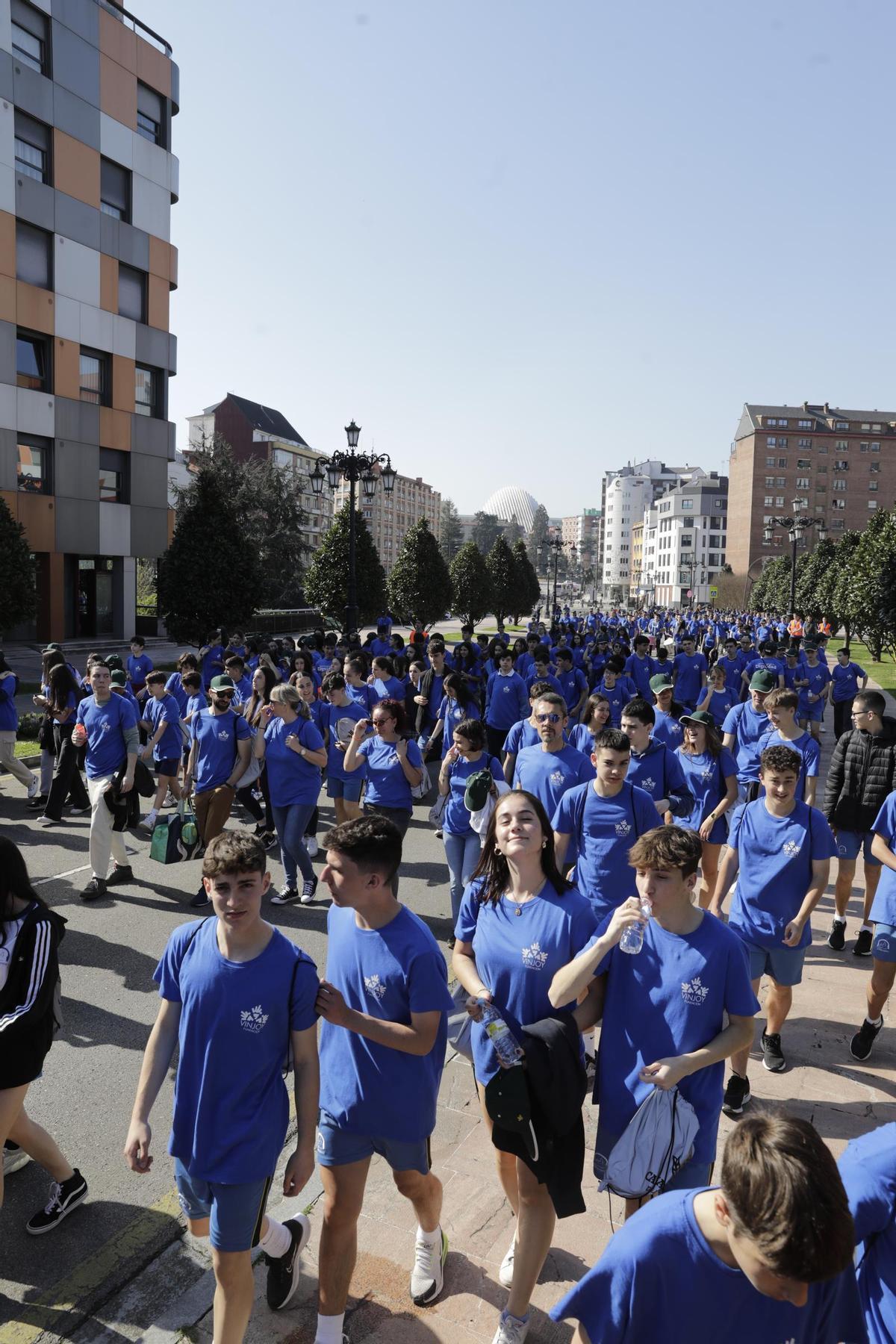Marcha por la dignidad de la Fundación Vinjoy