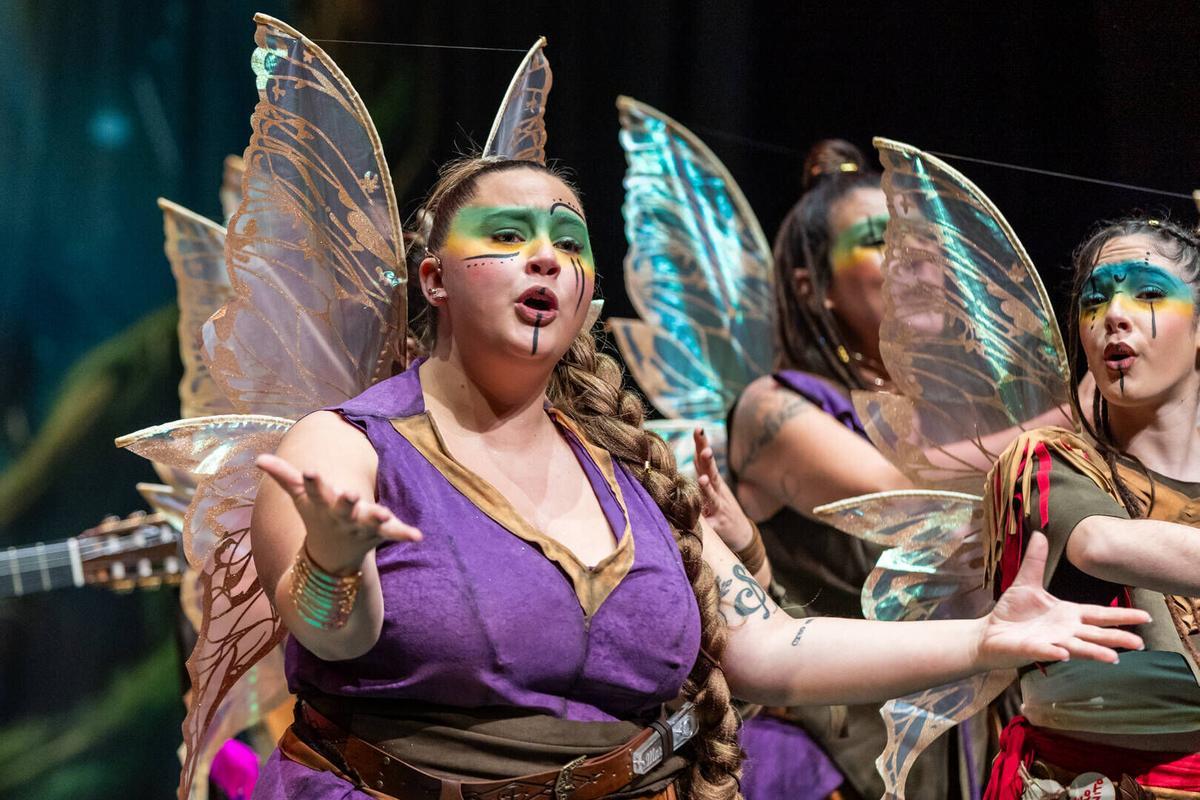 La Tierra canta. Comparsa,  sexta preliminar del COAC Málaga 2026