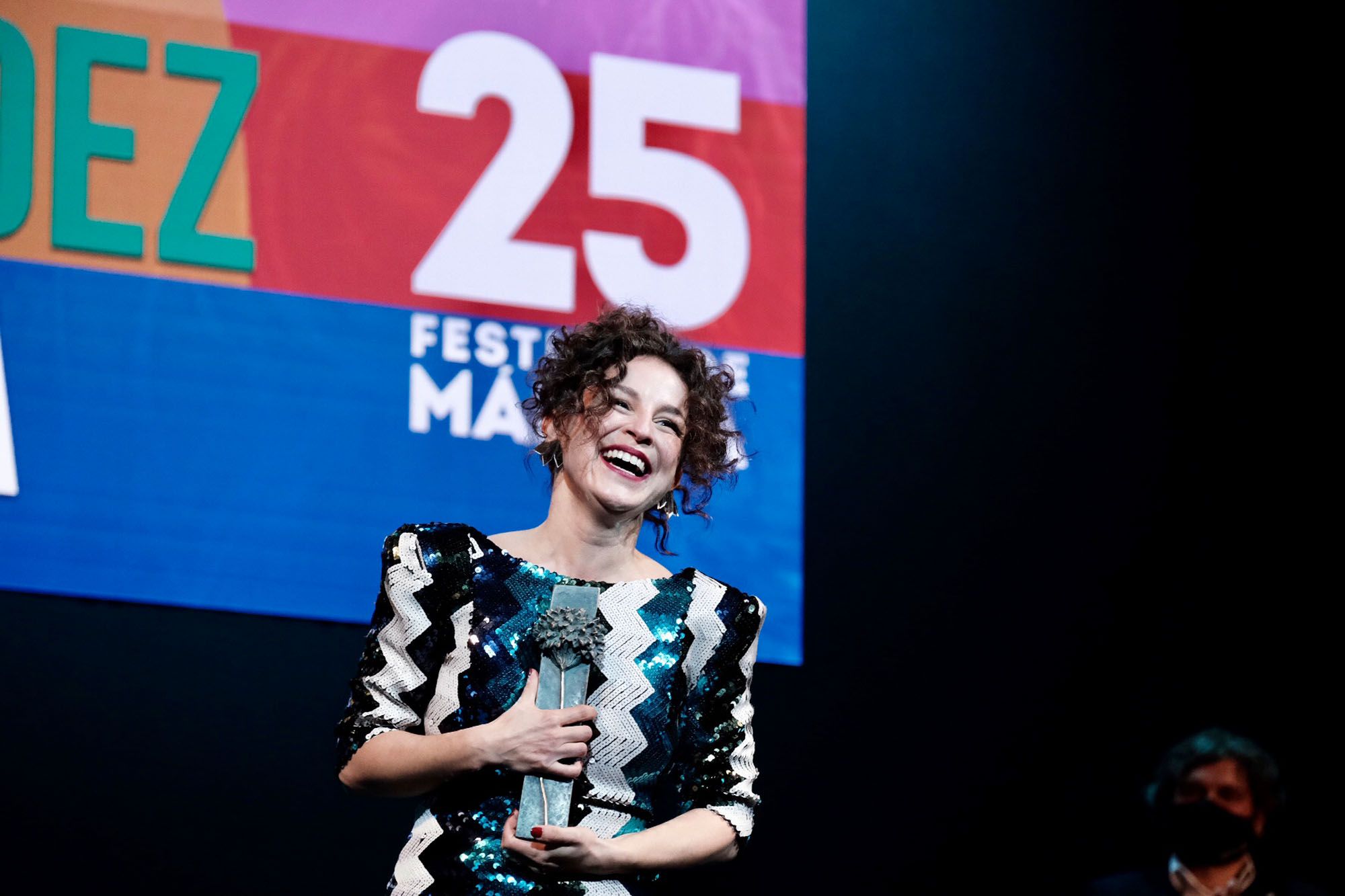 Las imágenes de la gala de los premios Málaga Cinema del Festival