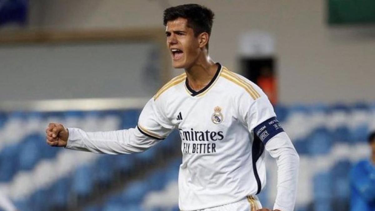 Chema Andrés, en su etapa como jugador del Castilla.