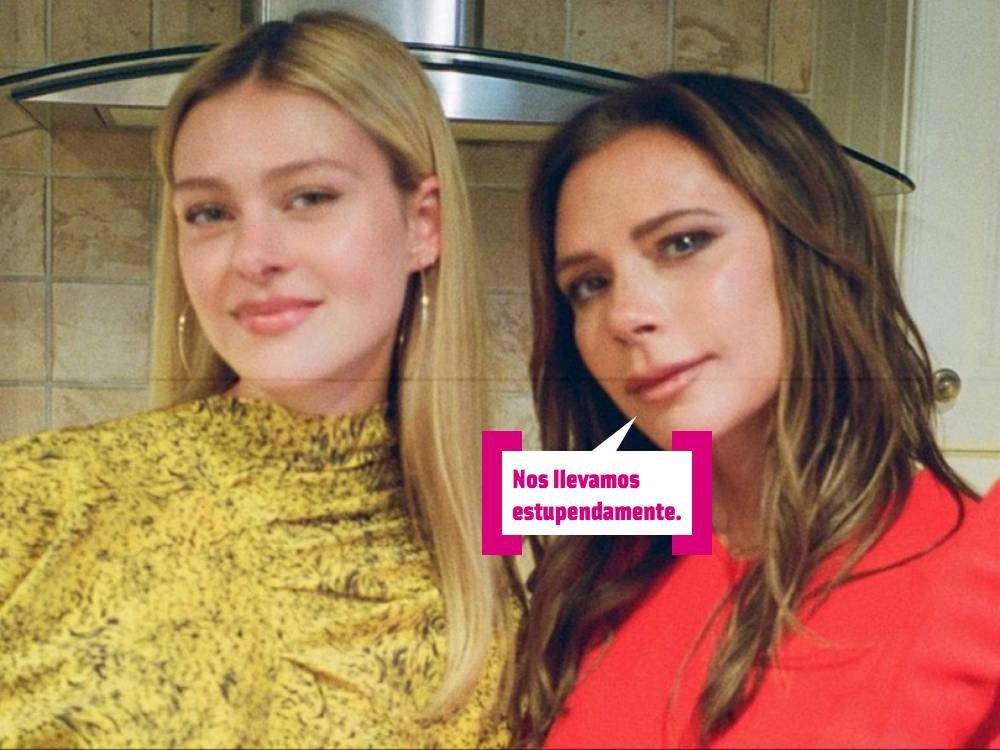 Nicola Peltz y Victoria Beckham, un selfie