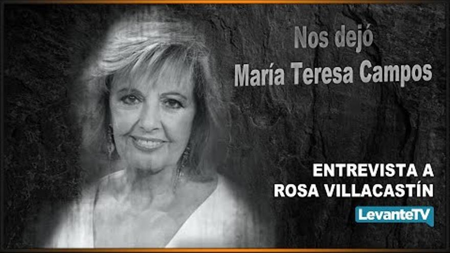 CVED -  Nos dejó María Teresa Campos