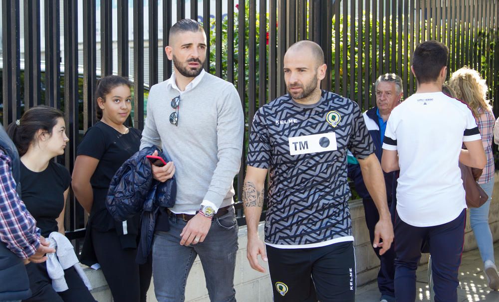 Llegada del Hércules a Olot.