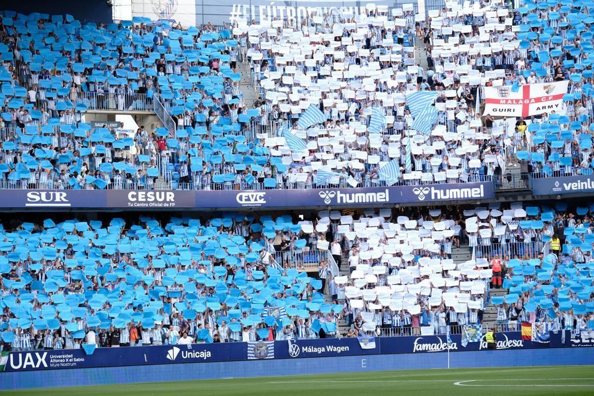 Málaga CF vs Racing de Santander, en imágenes Málaga CF vs Racing de Santander, en imágenes