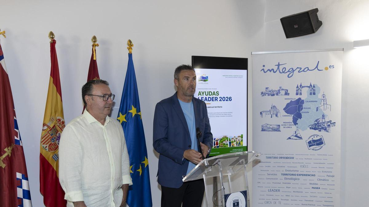 Ayudas Integral | Más de dos millones de euros para apoyar proyectos de desarrollo rural en los municipios del Noroeste y las pedanías altas de Lorca