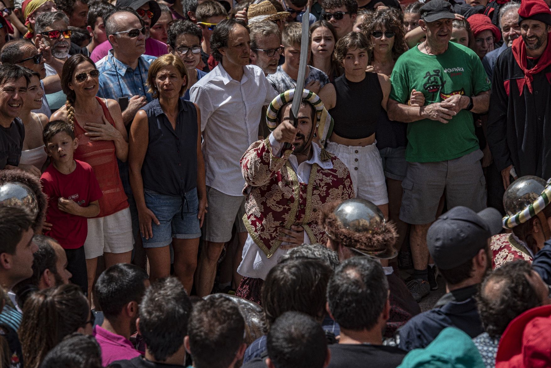 La Patum de lluïment de dijous, en fotos