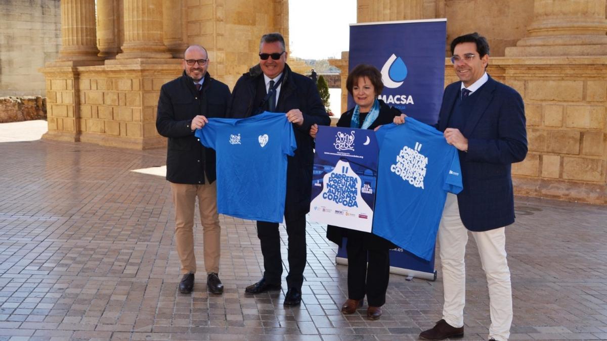 Bernardo Jordano, Manuel Torrejimeno, Francisca Suárez y Ramón Díaz-Castellanos.