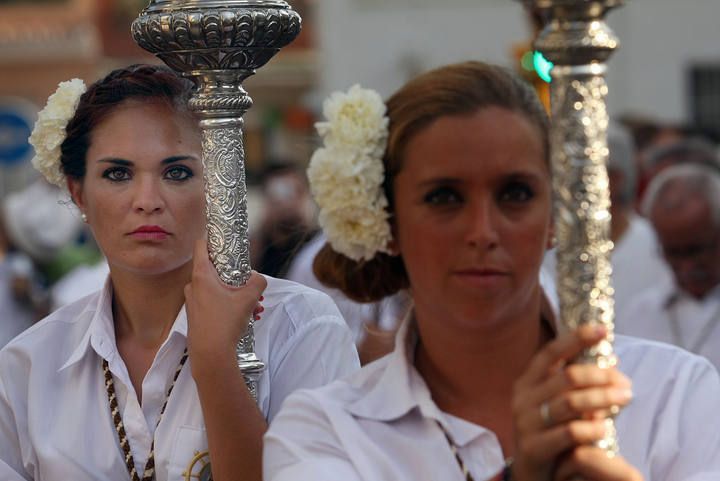 Procesión de la Virgen del Carmen en el Palo.