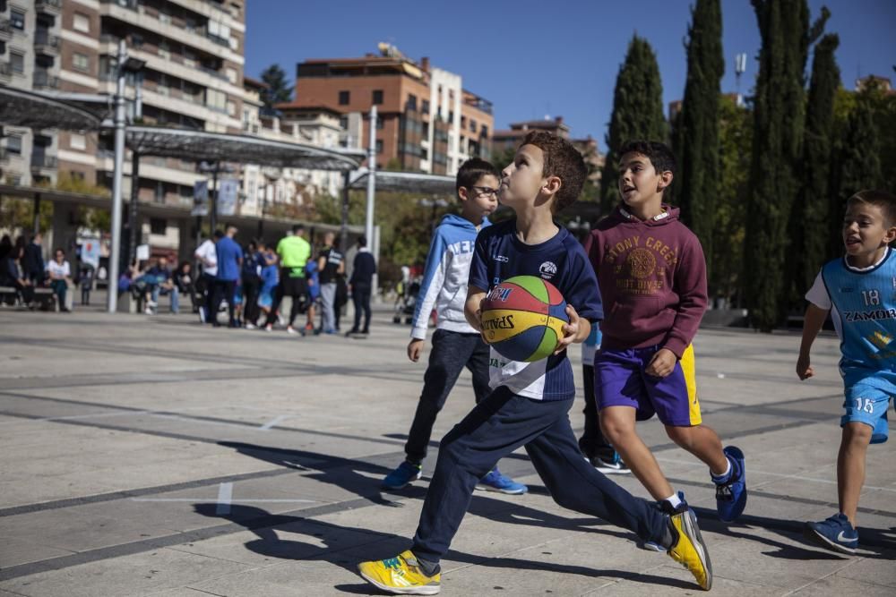 Actividad del CB Zamora Innova Chef en La Marina.