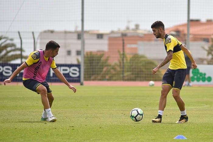 Entrenamiento de la Unión Deportiva Las Palmas