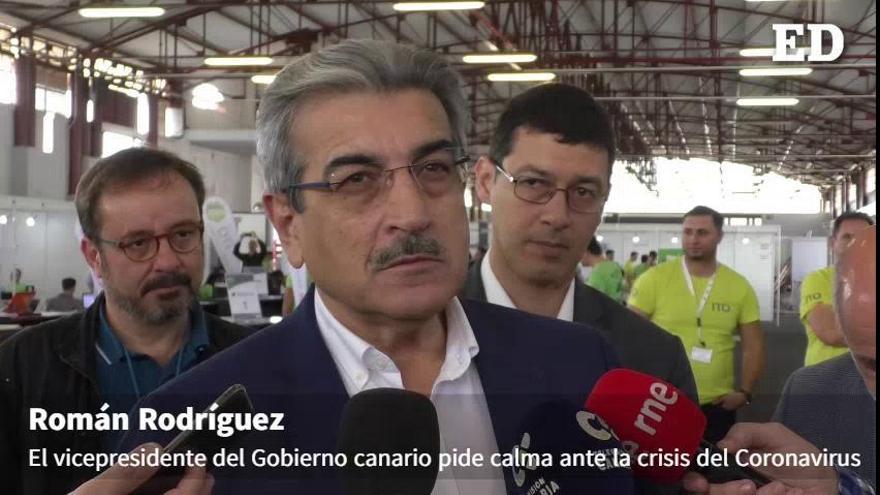 Román Rodríguez pide calma ante la crisis por el coronavirus