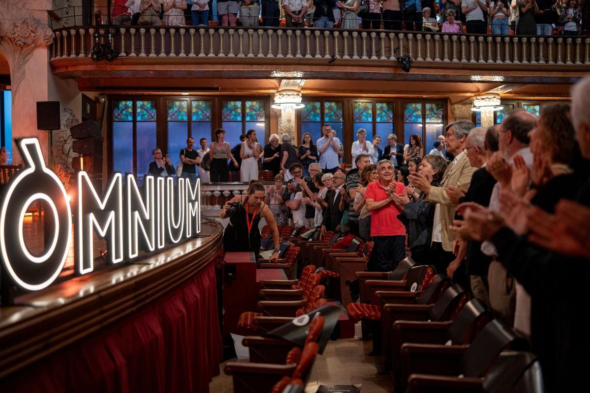 La entrega del Premi d'Honor de les Lletres Catalanes, en el Palau de la Música Catalana de Barcelona La entrega del Premi d'Honor de les Lletres Catalanes, en el Palau de la Música Catalana de Barcelona