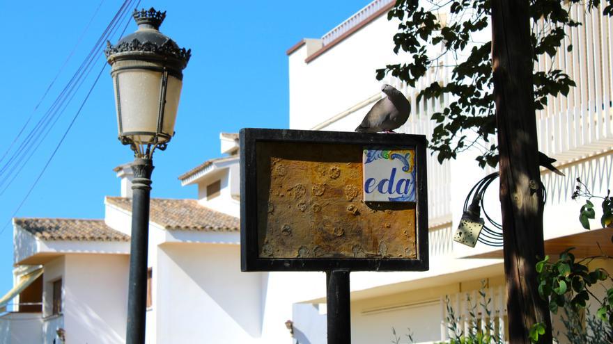 Antes de finales de mes se repondrá la cartelería con los nombres de las Alamedas de Lorca