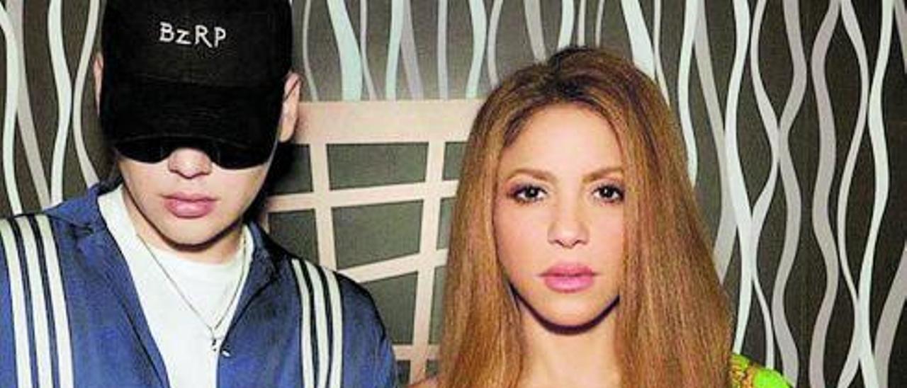 Bizarrap y Shakira, en su imagen promocional.