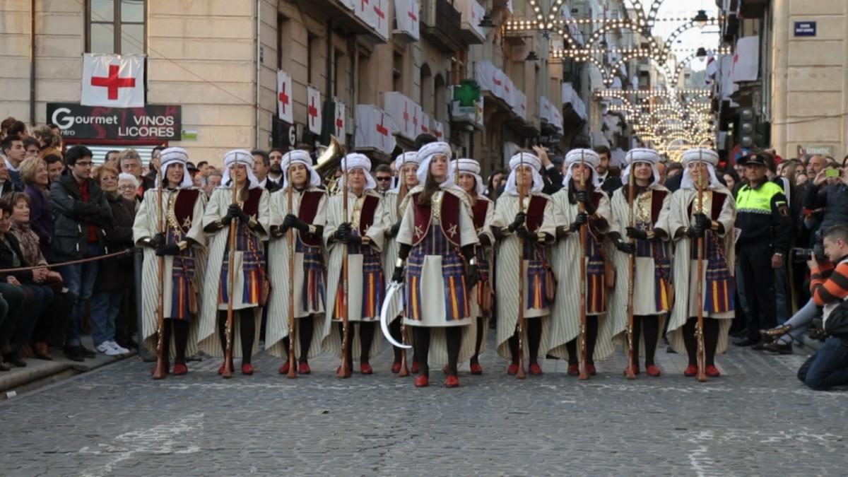 La fiesta de moros y cristianos, en el programa de TV-3 'Cosins germans'