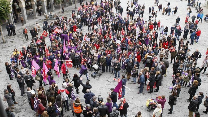 Día Internacional de la Mujer: Las mujeres zamoranas reclaman su &quot;empoderamiento&quot;