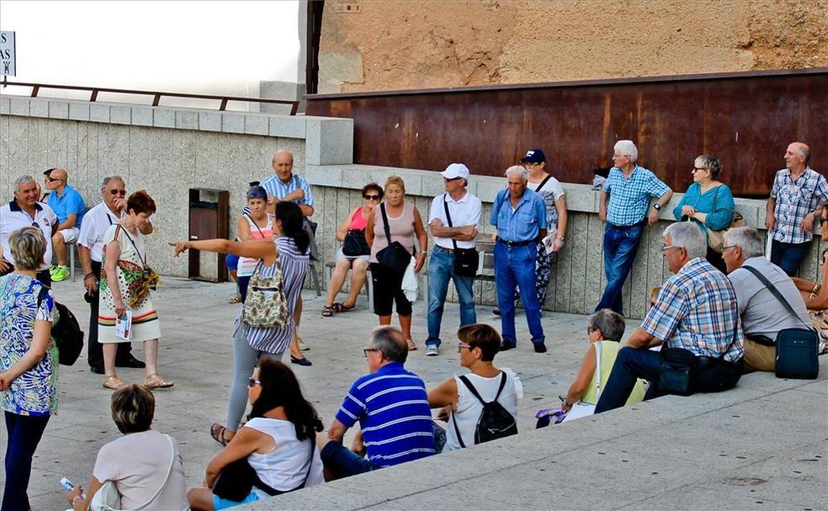 Lío con los guías en Cáceres