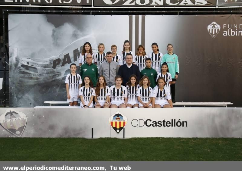 Presentación de la cantera del CD Castellón 2019-20