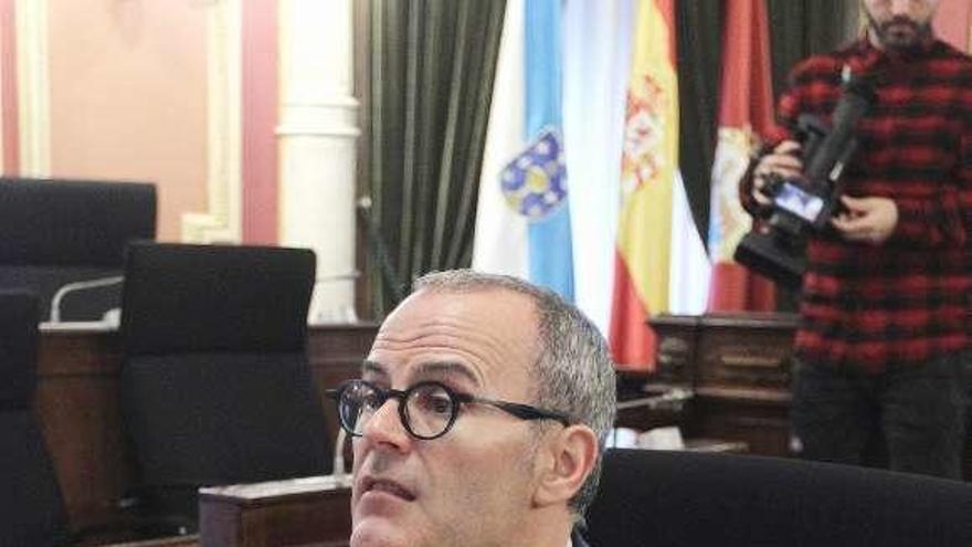 Jesús Vázquez, alcalde de Ourense. // I. Osorio