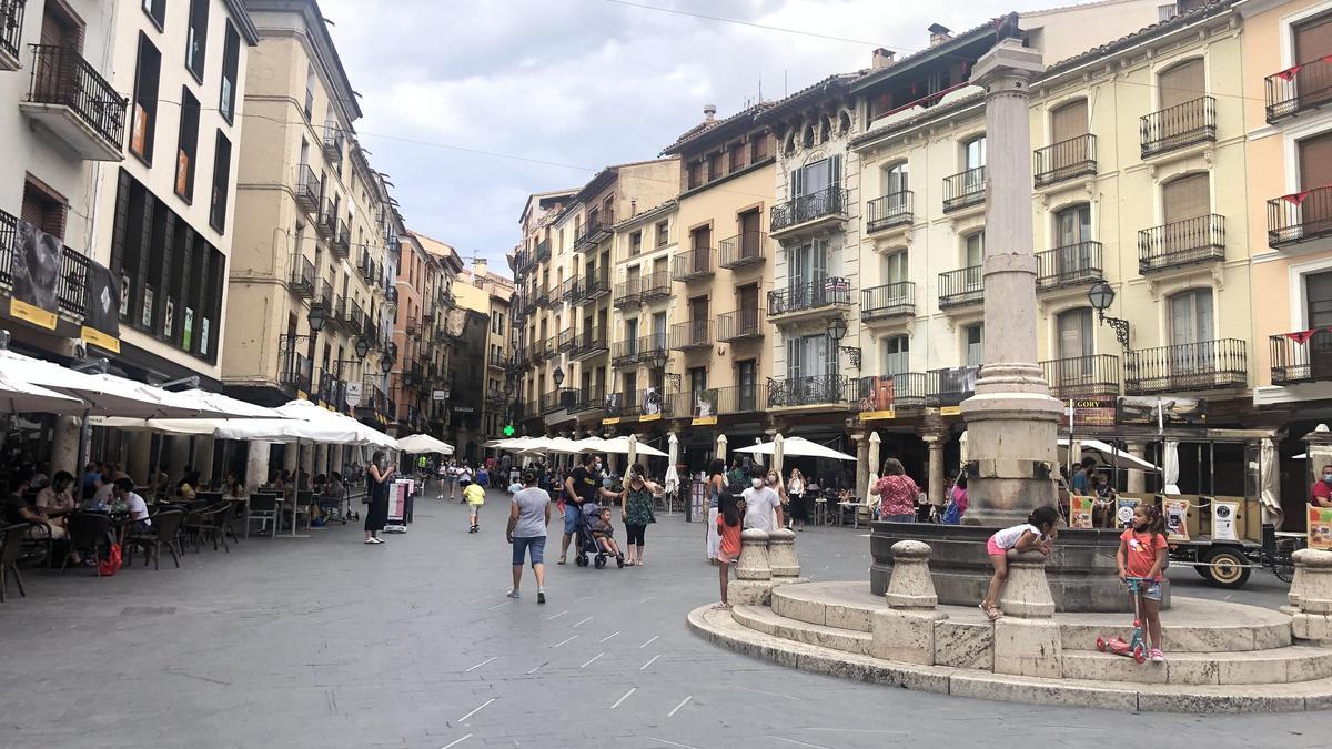 La plaza del Torico, en Teruel, en una imagen de archivo