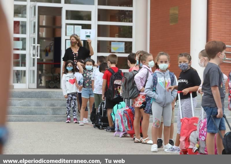 Así ha sido la vuelta al cole del 'covid' en Castellón