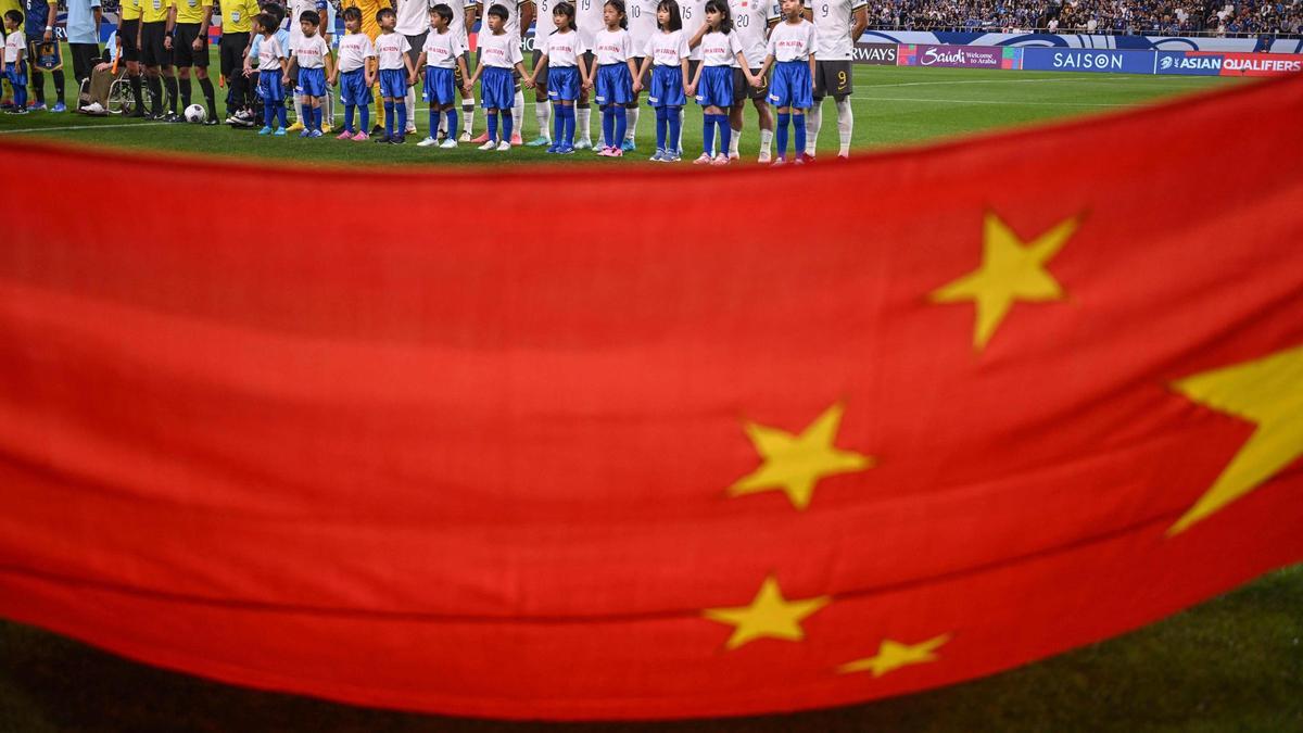 Partido que enfrentó a China con Japón en Saitama el pasado 5 de septiembre.