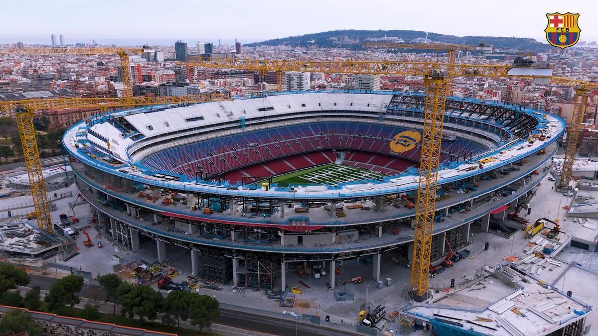 Los plazos definitivos del Spotify Camp Nou, según Laporta