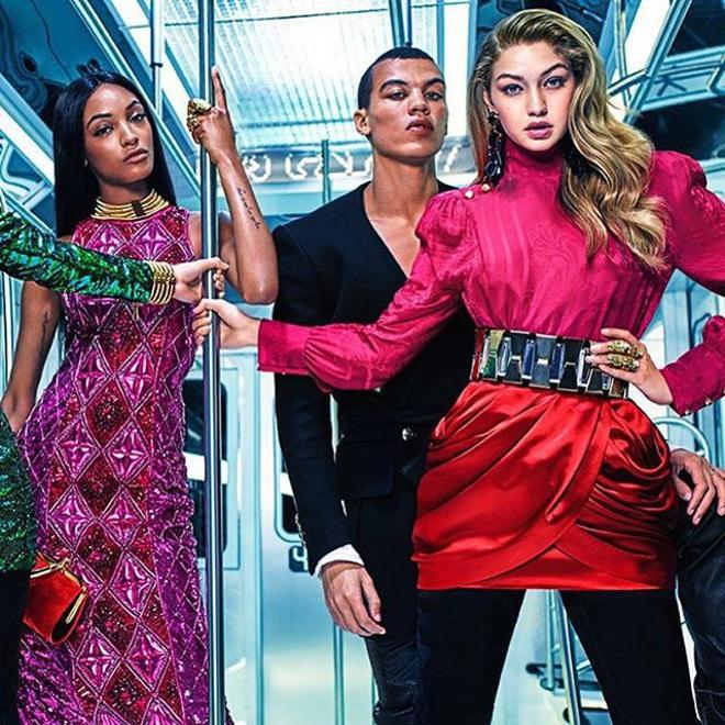 Balmain for H&M: explosión de color