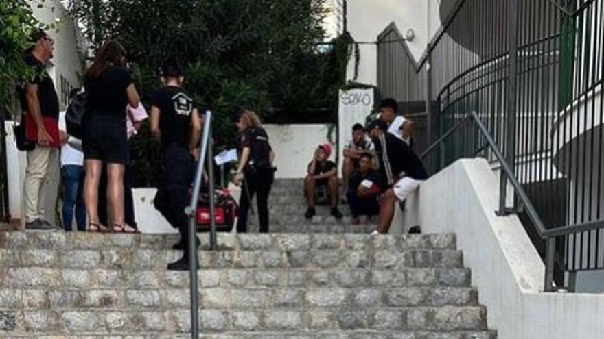 Desalojan una vivienda okupada en Ibiza