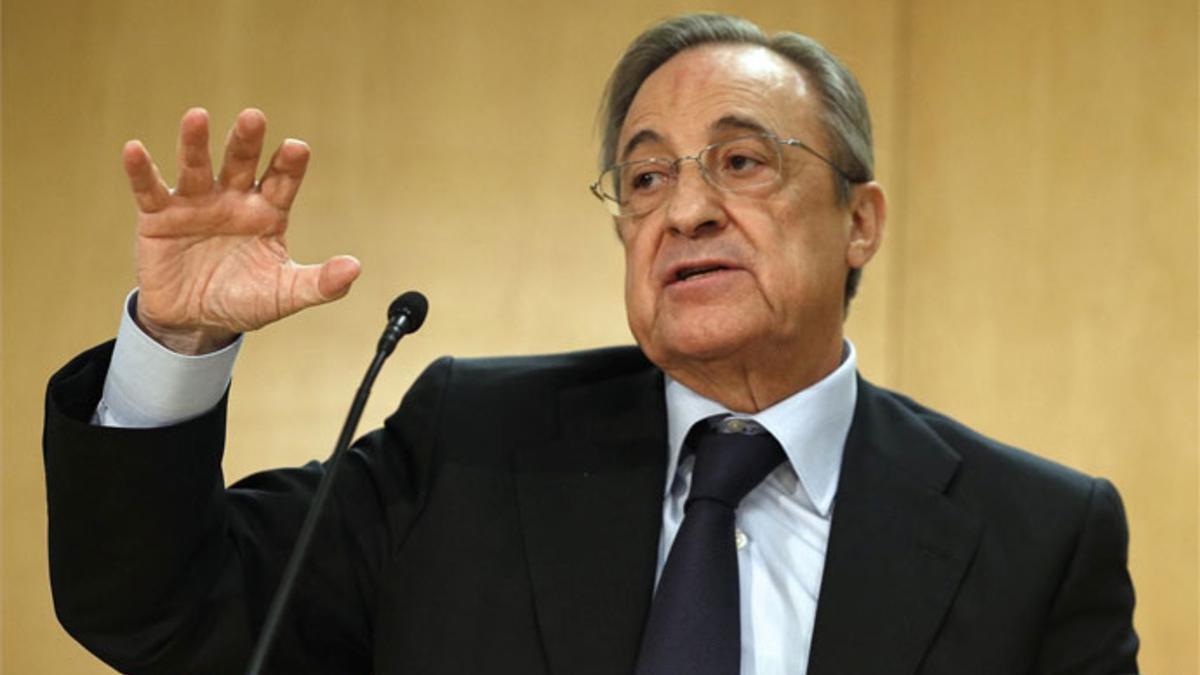 Jarro de agua fría para Florentino Pérez