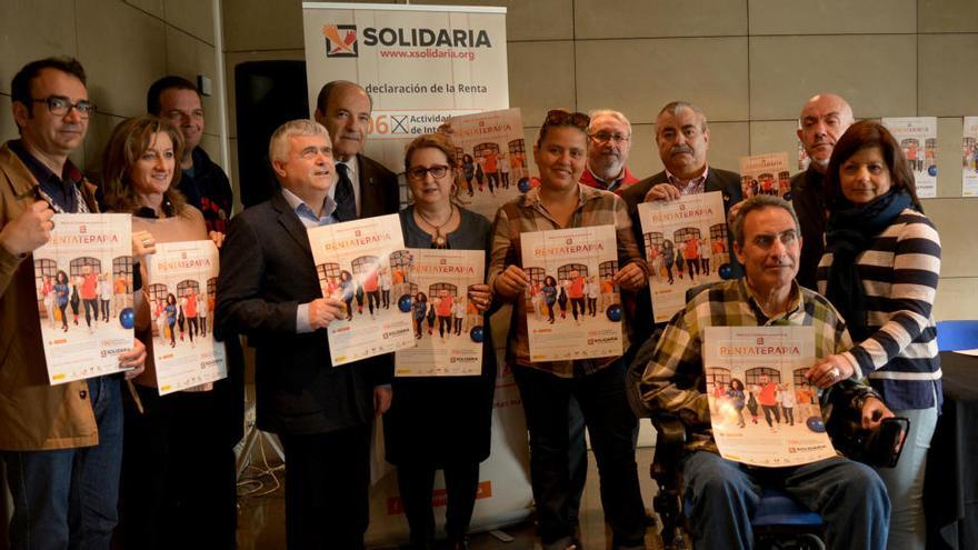 Las entidades sociales alientan a los valencianos a marcar la X Solidaria en la renta