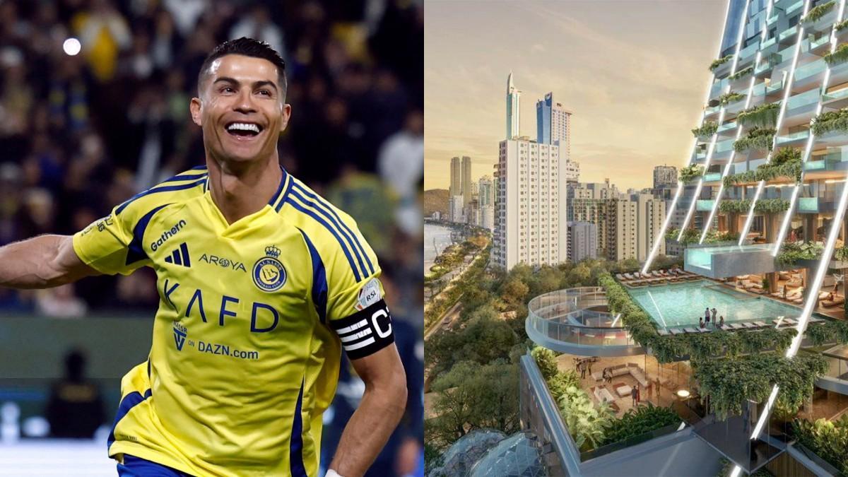 Cristiano Ronaldo, entre los inversores del futuro edificio residencial más alto del mundo, en Brasil.