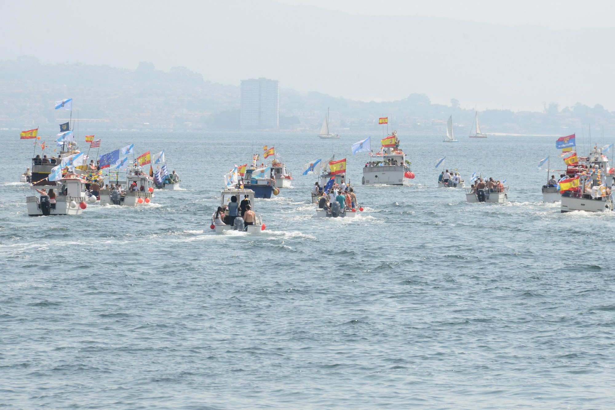 Las celebraciones de la Virgen de Carmen en Cangas