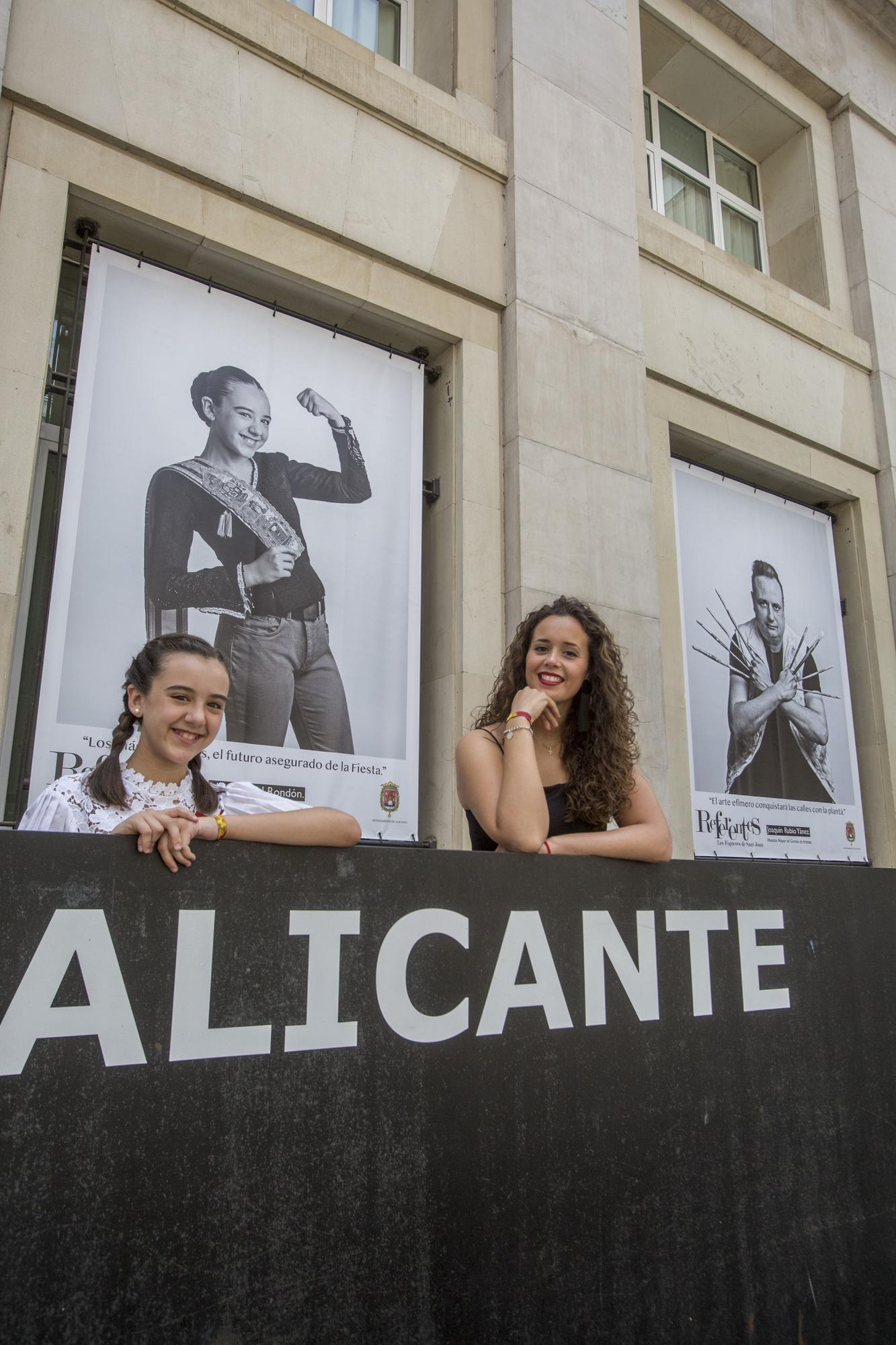 Homenaje a trece profesionales de las Hogueras en la muestra fotográfica "Referentes"