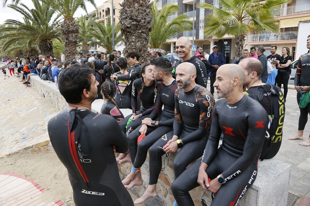 Salida del triatlón de Fuente Álamo