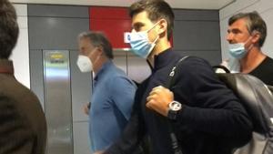 Djokovic, de vuelta a casa