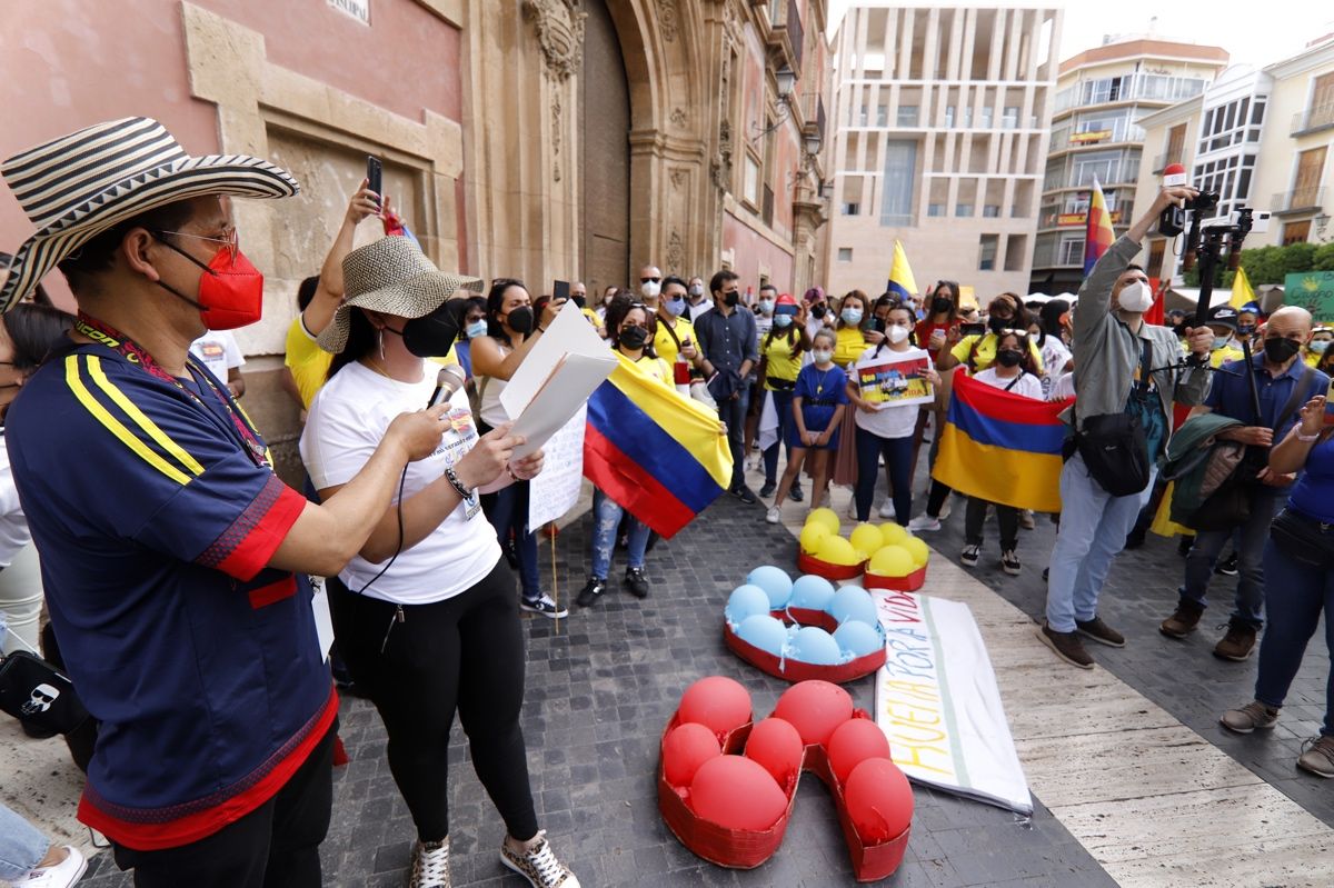 Colombia lanza un SOS desde Murcia