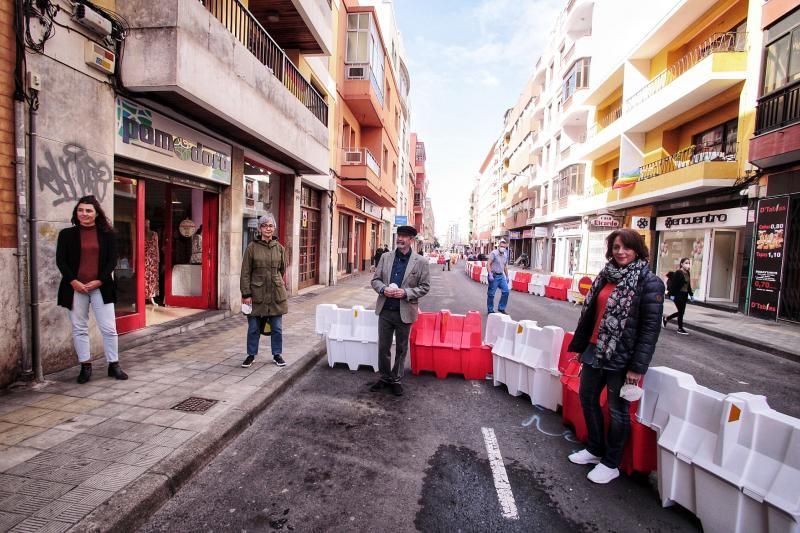 Peatonalización de la calle Heraclio Sánchez