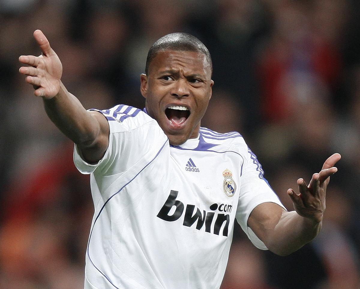 Julio Baptista, en su etapa en el Real Madrid