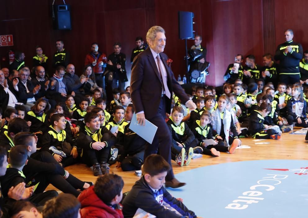 Presentación por todo lo alto de la futura Ciudad Deportiva del Celta en Mos, con más de 800.000 metros cuadrados.