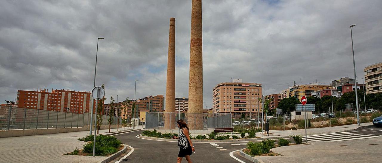 Nuevas zona urbanizada en Benalúa Sur, donde se construirá más de medio millar de viviendas.