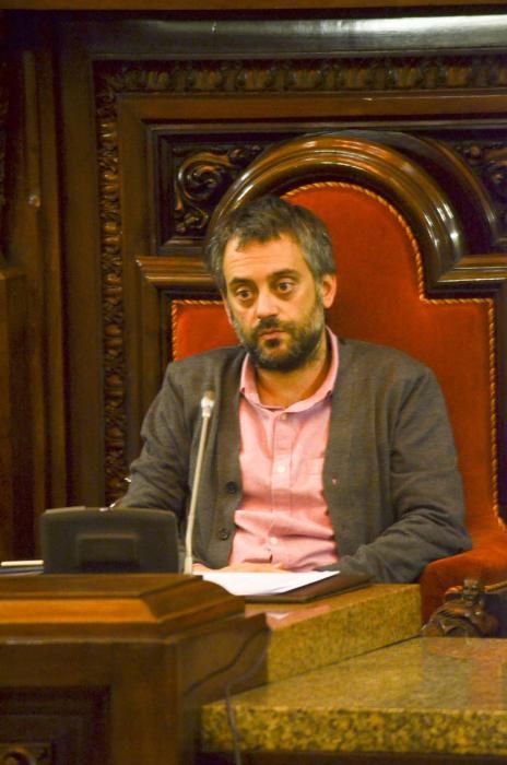 Pleno en el Ayuntamiento de A Coruña (12/12/16)