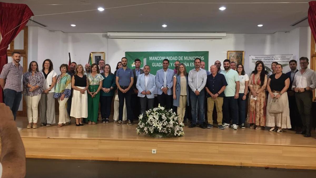 Sesión de investidura del nuevo presidente de la Mancomunidad del Guadajoz en Córdoba.